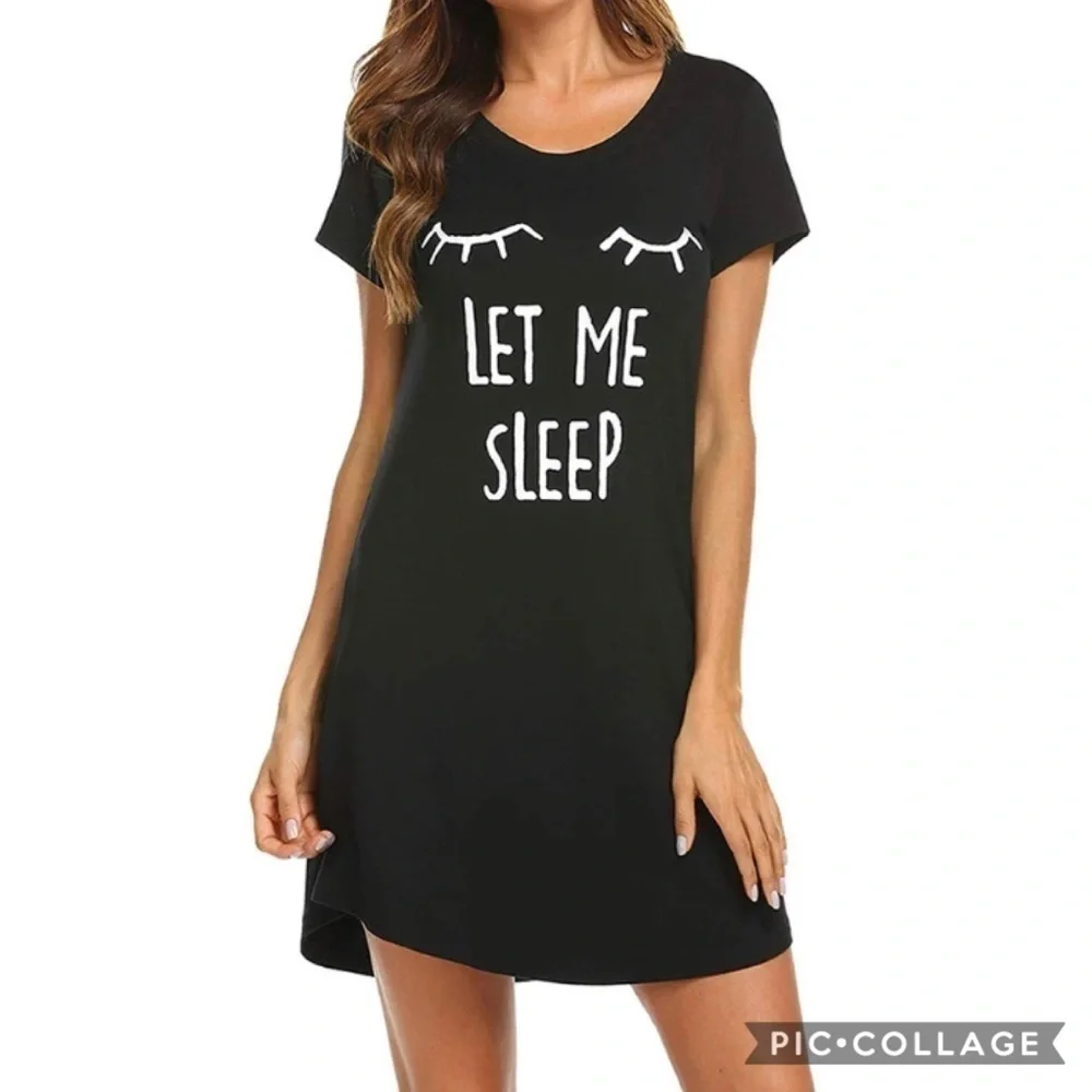 Black Night Shirt